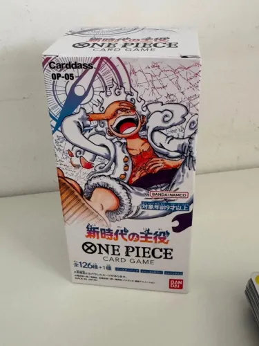 BOOSTER BOX ONE PIECE OP05 JAPONESA LACRADA