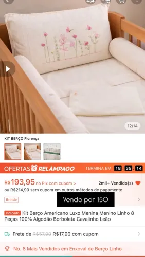 Kit berço