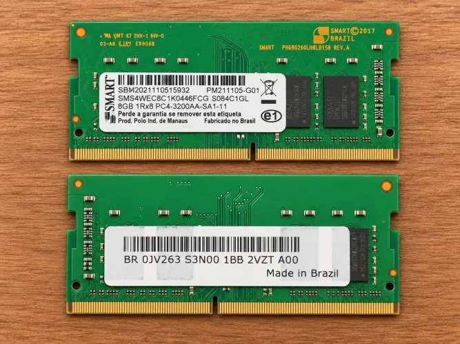 MEMÓRIA RAM 8GB DDR4 3200MHZ PARA NOTEBOOK