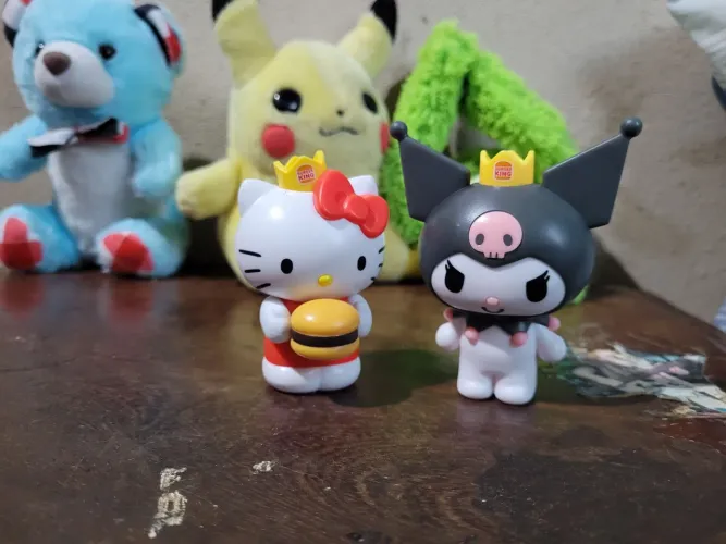 Hello kitty e Kuromi Do BK