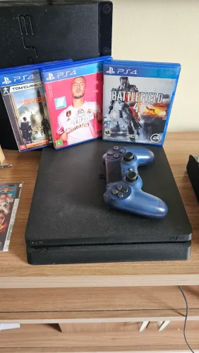 PS4 SLIM 500 GB COM SSD