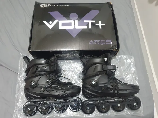Vendo Patins Traxart Volt+ e acessórios 