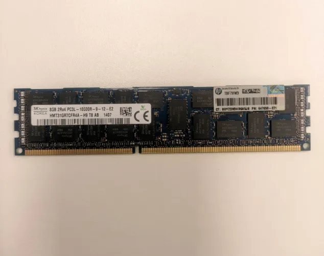 Hynix Memoria 8GB DDR3 1333MHz ECC RDIMM kit com 2x total 16gb