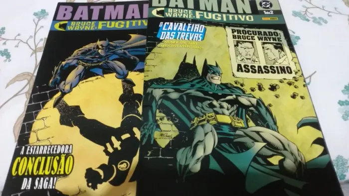 Hqs Batman - Bruce Wayne Fugitivo Completo
