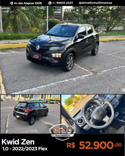 Renault Kwid Zen 1.0 Flex 12V 5P Mec. 2023