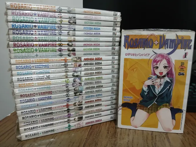 Rosario + Vampire Coleção Completa Anos 1 e 2 JBC