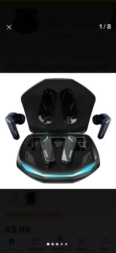 Fone de ouvido bluetooth 