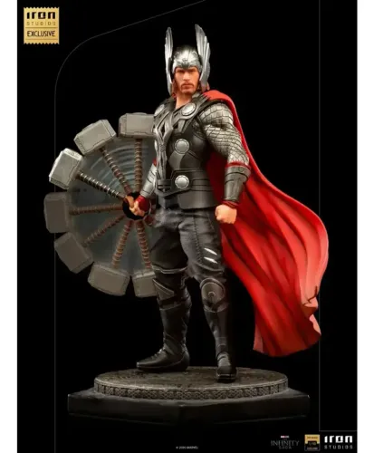 Nunca Exposta Thor Deluxe CCXP MCU The First 10 YEARS Escala 1:10 Iron Studios
