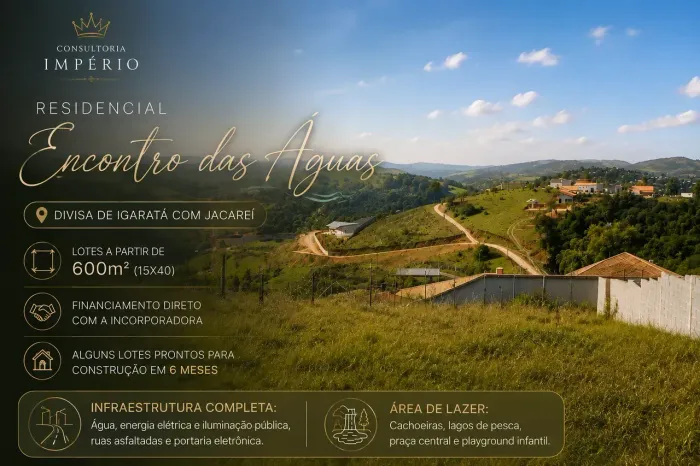 Lote à Venda na Região de Igaratá e Jacareí