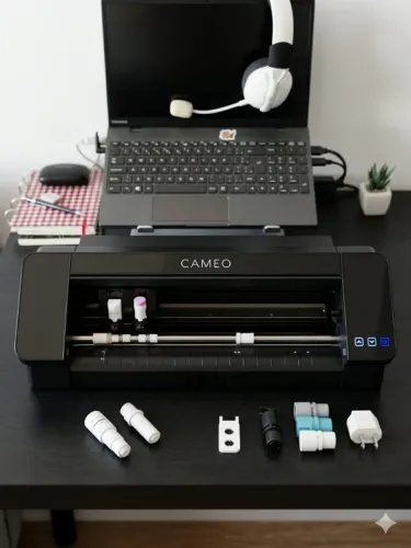 Silhouette Cameo 4 Preta Impecável
