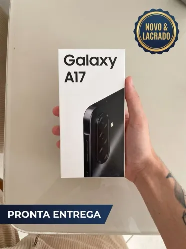SAMSUNG A17 PRETO 128GB LACRADO