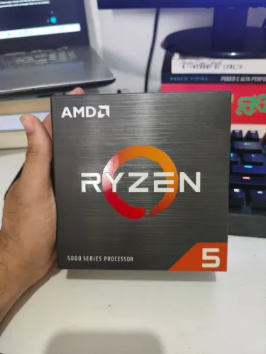 AMD Ryzen 5 5500 - Nunca usado, com nota fiscal