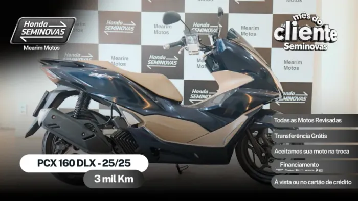 PCX DLX 160 - HONDA 25/25