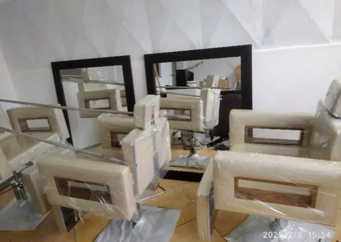 Cadeira Cabeleireiro retrátil 