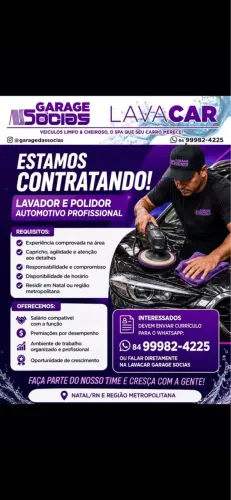 Lavador e polidor automotivo profissional