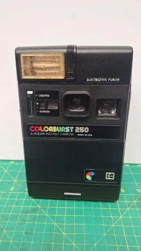 câmera instantânea vintage Kodak Colorburst 250 mande in usa 
