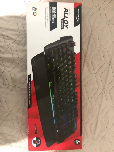 Teclado Gamer HyperX Alloy MKW100 RGB lacrado novo