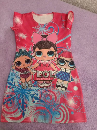 Vestido infantil veste 4/6 anos