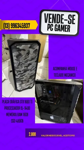 PC Gamer GTX 1660 Ti / i5 9400 / 16GB