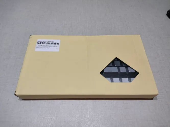 Keycaps em pbt double shot degradê cinza