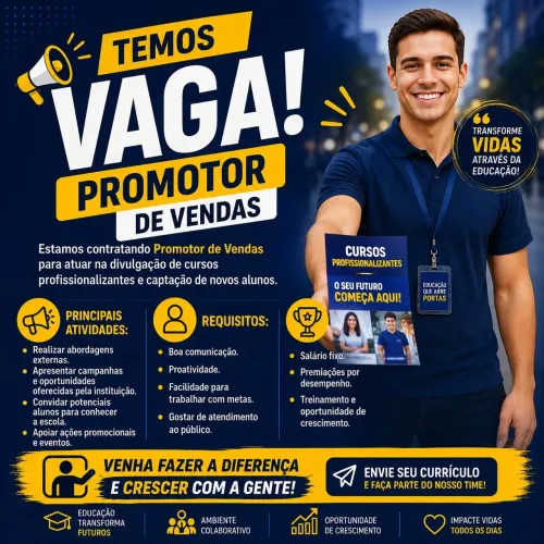Promotor de Vendas