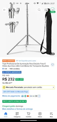 Equipamentos de iluminação