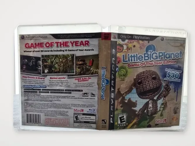 LittleBigPlanet GOTY PS3 Original - Disco, Caixa e Livreto