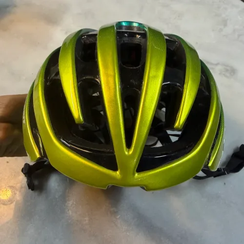 Capacete Ciclismo Polisport "Brasileirinho" Tam 55-58cm + Proteção Interna Extra