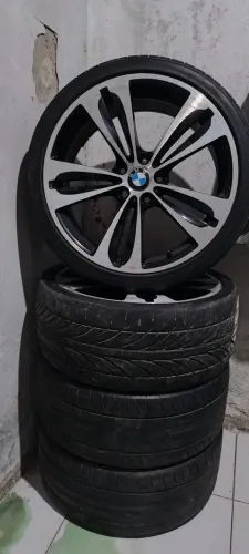  JOGO DE RODAS BMW ARO 20 + PNEUS 
