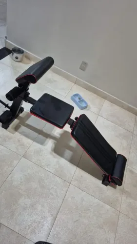 Kit de musculação, alter, banco 