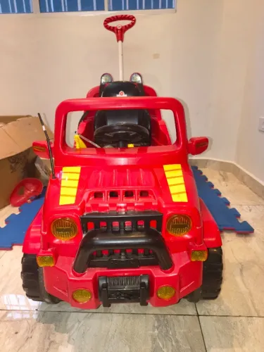 Carrinho Infantil De Passeio Ou Pedal de bombeiro
