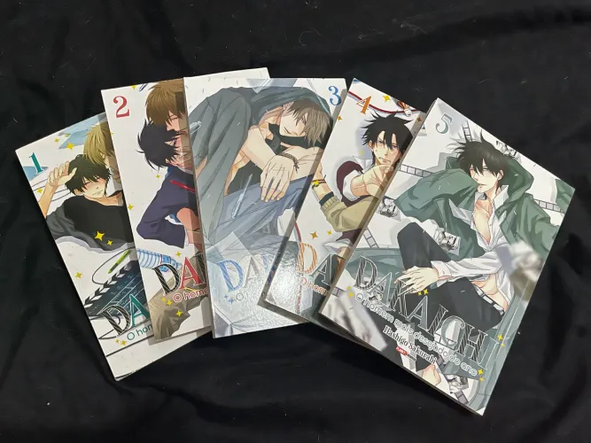 Manga Dakaichi, volume de 1 a 5