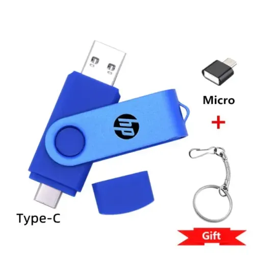 Pen Drive HP 2 TB Azul