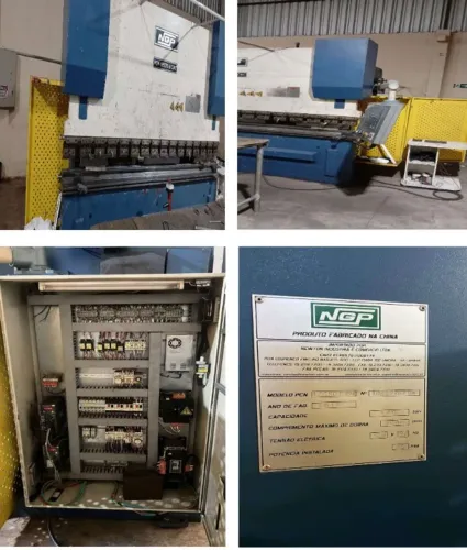 DOBRADEIRA HID. COMANDO CNC 125Tx3200- USADA