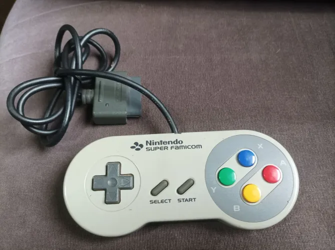 Controle original super famicom/super Nintendo