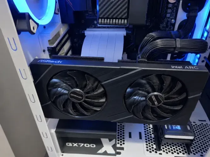 Placa De Vídeo ASRock Intel Arc A580 Challenger 8GB GDDR6 OC (Aceito Troca)