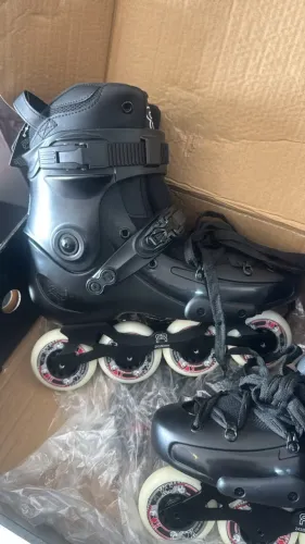 Patins FR3 Black 80 Novo! 44BR Sem 1 Presilha Superior!