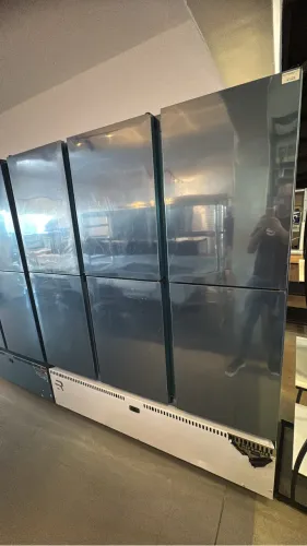 Geladeira comercial inox 6 portas Refrigerado n OK nova 