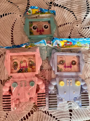 Brinquedo Aquaplay Robô Clássico das Argolas (Novos / Lacrados)