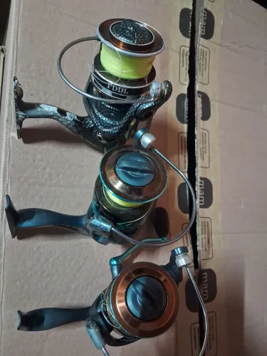 Molinete Pesca Carretel em Alumínio 3UND