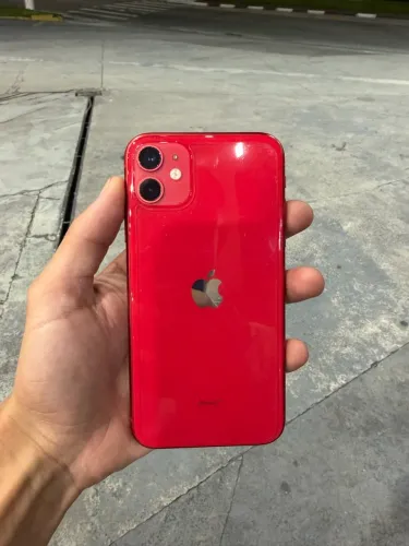 iPhone 11 Red 64gb Bateria 80%