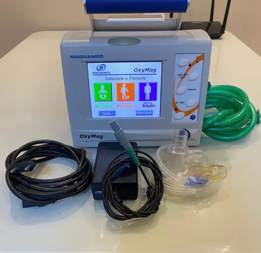 Ventilador oxymag pediátrico neonatal e adulto
