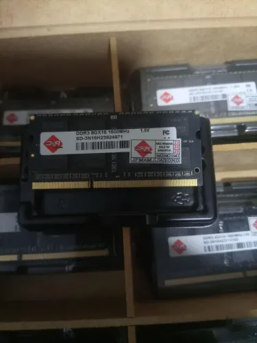 Memória DDR3 8GB 1600Mhz NOTEBOOK PC3 1.5V nova