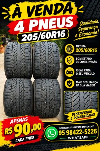 Pneus 205/60 R16