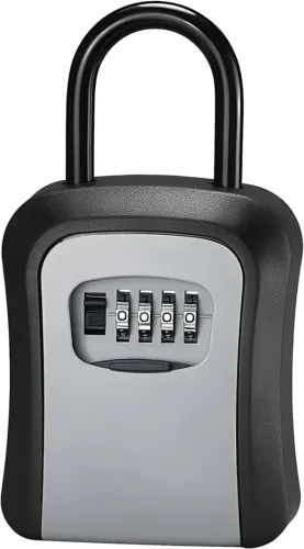 SAFEKey Lockbox, caixa de armazenamento portátil de chave montada na parede