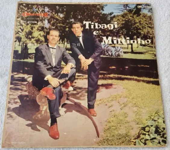 LP Vinil Tibagi e Miltinho - Com Alberto Calçada e Seu Conjunto