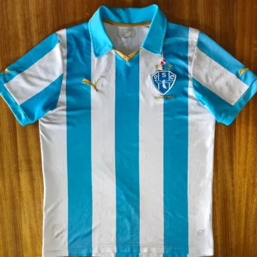camisa original centenário paysandu puma tamanho m listrada 2014 2015