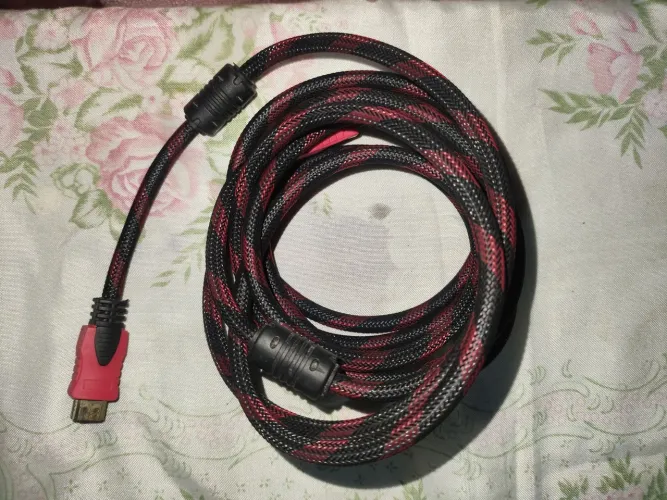 Cabo HDMI Reforçado de Alta Qualidade - Funcionando 100%
