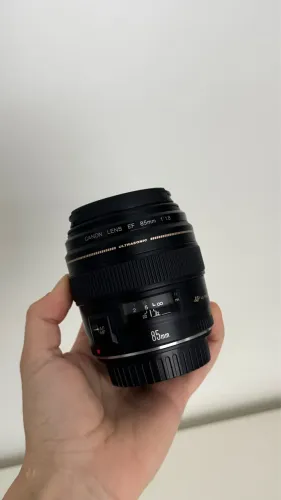 Lente canon 85mm 1.8