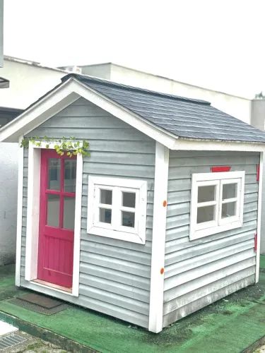 Casinha Infantil Estilo Americano em Steel Frame